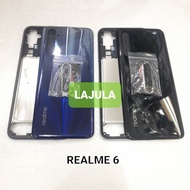 CASING HOuSING CASING REALME 6 BEZEL + BACKDOOR
