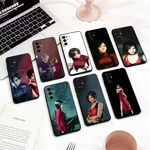 Ada Wong R-Resident E-Evil 4 Phone Case For Samsung S 25,24,23,22,30,21,10,9,Ultra,Plus,Lite,FE,4,5 