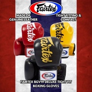 Fairtex BGV19 Deluxe Tight-Fit Boxing Gloves Muay Thai Sparring Boxing Glove Training Kickboxing Sar