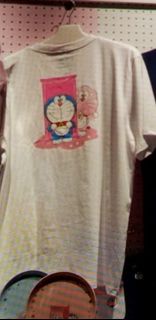 100% 多啦A夢櫻花節 主題紀念限定款T恤 (白色) Size : M