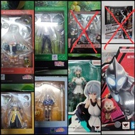 (17/10更新)賣全新shf noir, shf ultraman rising (ultraman & emi), 美好世界獻上祝福figma 425和真,figma 407惠惠, figma 3
