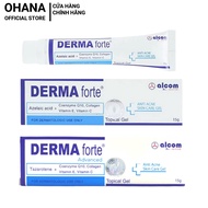 [DERMA] Gel giảm mụn ngừa thâm sẹo dưỡng trắng mịn da Gamma Derma Forte Gel 15g
