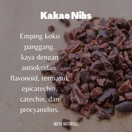 Cacao nibs biji koko panggang