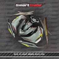 NVX155 V2 LIGHT GREEN 2022 COVERSET ORIGINAL VIETNAM