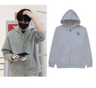 [COD] JAKET ZIPPER NCT JISUNG NOS LOGO HOODIE KPOP PREMIUM FLEECE