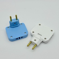 Folding socket plug connection