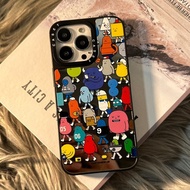 Casing iphone 11/12/13/14/15/16 Pro max Mirror Robot Case For iPhone 11,12,13,14,15,11PM,12PM,13PM,1
