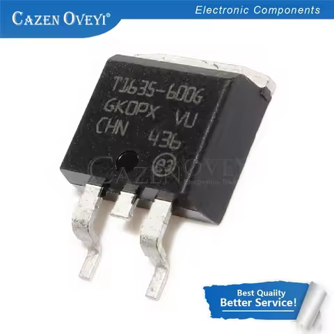 10pcs/lot T1635-600G T1635-600 T1635 T1235-600G T1235 T1235-600 T1210-800G T1210-800 T1210 TO-263 In