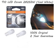 Osram T10 LED (2825DW) Cool White Bulb 100% Original