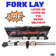 FORK LAY LAE CNC YAMAHA Y15 V1 V2 Y15 ZR LC135 4S LC 135 4S FORK SET LAY MODIFY