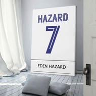 Decoration Eden Hazard Print Painting Canvas Picture for Living Room Wall Room Posters With Frame Mo