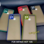 hard case infinix hot 10s case anti banting Aero casing