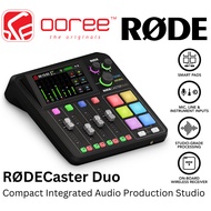 RODE RODECASTER DUO INTEGRATED AUDIO PRODUCTION STUDIO WITH MIC, LINE & INSTRUMENT INPUTS AND SMART 