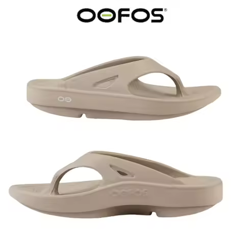 OOFOS Sandals - Lightweight Recovery Shoes Slippers Men Women Soft Bottom Indoor Home Slides Sandals