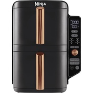 Ninja Double Stack XL High Air Fryer Hot 9.5 L 6 Functions (Imported From Europe) Black/Copper