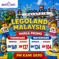 [PM UTK HARGA PROMO] LEGOLAND Johor Themepark Ticket