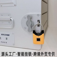 Smart Fingerprint Unlock Padlock Student Dormitory Cabinet Anti-theft Lock Gym Locker Backpack Lotte
