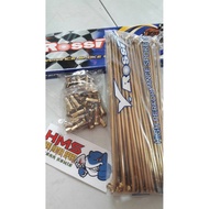 Gold Spokes Gold Spokes Rossi Yellow Spokes Anti-Rust