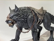 B609開封接近全新🗯️ D20 Studio 獸人巨狼坐騎 鐵刃 可動模型 可配6-8寸 Figure (彩盒有損毁)