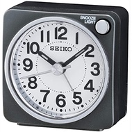 SEIKO Desk Alarm Clock With Snooze &amp; Light QHE118K