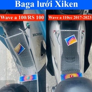 Baga inox Xiken Wave RS100 Wave S100 Wave a 110 2017-2023 tặng kèm tem titan . DoChoiXeMayShop