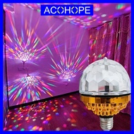 Afope RGB LED Disco Light E27 Rotating Party Lamp Colorful Light 6W - H-21