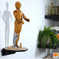 Wall Mount for LEGO Star Wars C-3PO (75398)