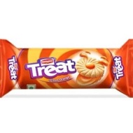 :::::::] BRITANNIA TREAT O'SOM 120GORANGE Orange Flavored Cream Biscuit/