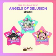Zenless Zone Zero / ZZZ | Angels of Delusion Star Badge Button Pin - Sunna Aria Nanggong