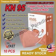 WPD KN95 ADULT/KF94 KIDS Cooper Oxide Antiviral Reusable Mask