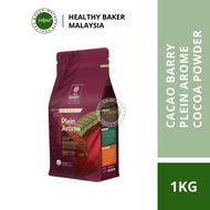 Cacao Barry Plein Arome Cocoa Powder 1KG | Anti-Moist Cocoa Powder | Dusting Cocoa Powder / Baking /