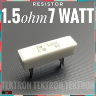 Resistor 1.5ohm 7W 1.5R 7Watt 1R5 7 W Watt High Temperature