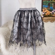 Tulle skirt gothic skirt tutu gothic skirt Halloween skirt Halloween skirt gothic skirt spider motif