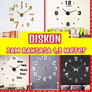 CHEAPEST PRICE Large Wall Clock 80 - 130cm | Large DIY Wall Clock | Jumbo WALL CLOCK | Giant DIY Clo