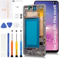 InCell S10 Plus Display Screen Replacement (No Fingerprint Function) for Samsung Galaxy S10 Plus wit