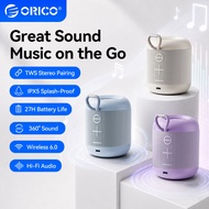 ORICO BG01 Portable Bluetooth Speaker Wireless 6.0 27H Battery 360° Sound IPX5 TWS Speaker