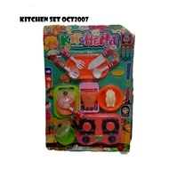 Kitchen set toy OCT2007 cooking toy kitchen equipment children's toy set