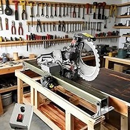 Automatic Circular Saw Guide Rail, 1.5/2/2.5/3 m Concrete Ring Saw Track with Remote Control, Depth 