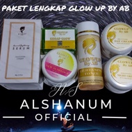Paket Lengkap Glow Up By Ab Skincare Serum Sunblock #Gratisongkir