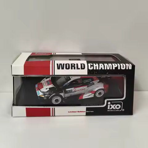 Diecast IXO 1/43 # 69 Scale TOYOTA GR YARIS 2023 Racing W4 Alloy Car Model