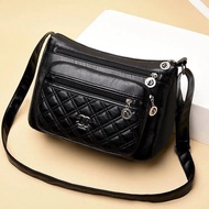 斜挎包crossbody bag羊皮质感女包2025新款包包百搭大容量斜挎包中年女士包单肩妈妈包新款26.4.24