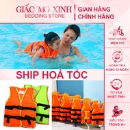 (SIZES FROM NO. 2 - NO. 7) Swimming life jackets for adults and children, high quality life jackets 