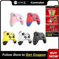 IINE Wake Up Theme Controller with Headset Jack Pro Controller Support NFC for PC Steam Nintendo Switch