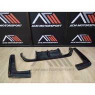 BMW F30 m3 vrs rear carbon fiber diffuser for an bumper