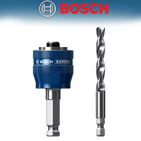 BOSCH 2608901966 Expert Power Change Plus HSS-G Drill Bit Pilot Drill Hole Saw System Adapter Rotary