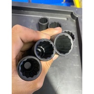 1/2” 80mm long black  type 12 sides CR-Mo, size 27mm,28mm,30mm,31mm,32mm