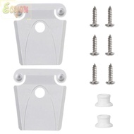 ECYOU 1 Set Cooler Hinge Kit, Plastic Construction Metal Screws Included Latch Replacement Set, Lock
