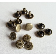 [Made In Taiwan] 6515073series Fixing Buckle-Surface Diameter 8mm Foot Length 6mm/8mm/10mm/12mm/Bron