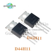 10PCS 45H11G D44H11G Inline PNP Transistor TO220 D45H11 D44H11 TO252 MJD44H11G MJD45H11G in stock B9