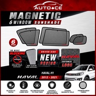 ***HAVAL*** New Design Curve Magnetic Sunshade H1 H2  OEM Fiting  6Pcs and Rear WIndow Sunshade Full
